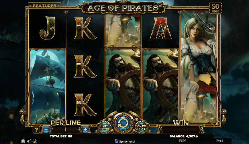 Age of Pirates lošimo automatas