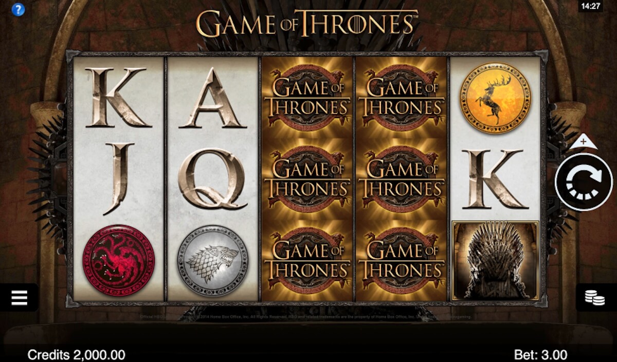 Game Of Thrones slot 