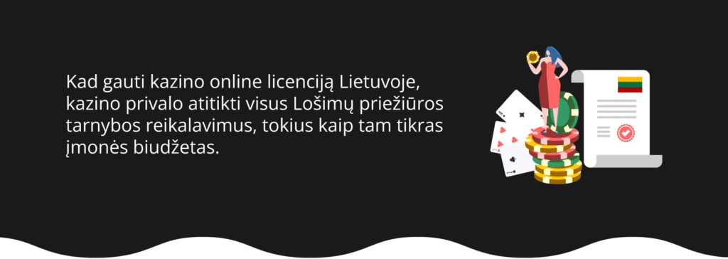 kazino licencijos lieuvoje reikalavimai paveikslas